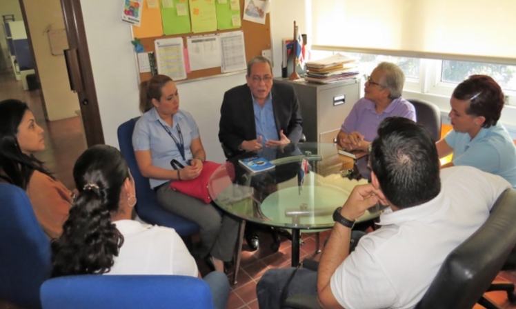 La  Direccin de Relaciones  Laborales y Bienestar del Servidor Pblico se reuni con el Centro Ann Sullivan de Panam