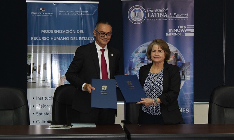 Firma de convenio de cooperación académica firman DIGECA y la Universidad Latina de Panamá 