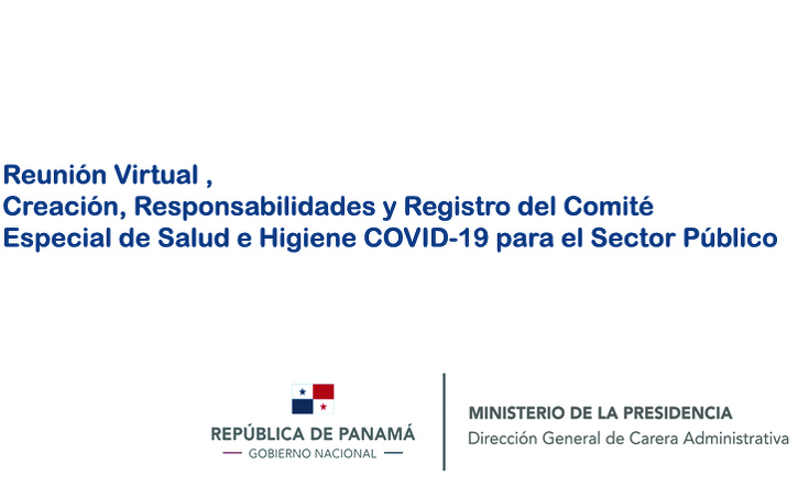 Reunión Virtual Comité de Salud